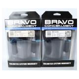 A Pair of Bravo Concealment BC20-1001 IWB Holsters