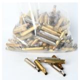 100 Win & Rem Mixed Spent Rifle Cartridge Cases