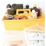 Gun Cleaning Supplies in Penco Storage Caddy