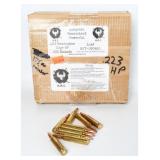 200 Rounds B.A.S. .223 Remington 50gr HP Ammo