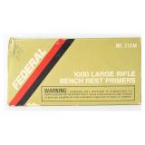 800 Federal No. 210M Large Rifle Primers