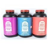 2.5 Lbs IMR Smokeless Powder: 4895, 4064 & 3031