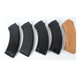 5 Polish AK-47 30rd Mags 7.62x39mm