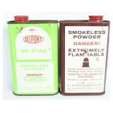 2 DuPont SR-4756 & IMR-4350 Powder Canisters