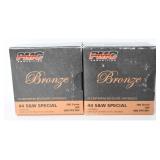 50 Rounds PMC Bronze .44 S&W Special Ammo