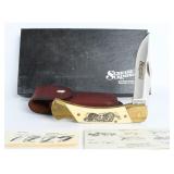 Schrade USA SC507 Scrimshaw Lockback Knife