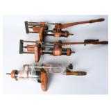 Three Manual Lever-Operated Industrial Tools