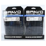 Pair of Bravo Concealment OWB Glock Holsters