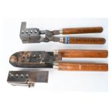 3 SAECO & Lyman Four-Cavity .38 Cal Bullet Molds