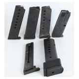 6 Semi-Auto Pistol Mags w/ H&K P7