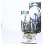 3 Nomad Slipstream Lures & Diamond Leader