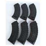 A Lot of 6 TAPCO AK-47 Waffle Magazines 7.62x39mm