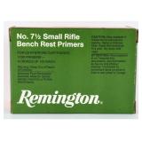 Remington No. 7 1/2 Bench Rest Primers, 1000ct