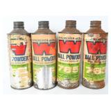 4 Winchester 785 Ball Powder Cans 4 Lbs Total