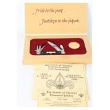 Schrade BSA 75th Anniv. Pocket Knife Set