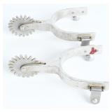 Pair of Western Texas Style Spurs w/ Star Rowels