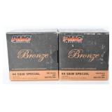 50 Rds PMC Bronze .44 S&W Special Ammo