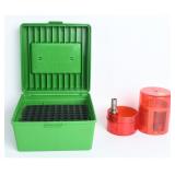 MTM 100rd Ammo Box & Lee Bulge Buster Kit