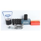 Shooting Accessories & 7 Rds .22-250 Rem Ammo