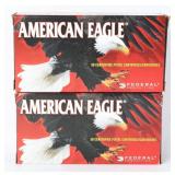 100 Rds Federal American Eagle .40 S&W Ammo