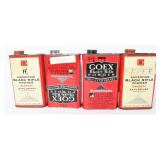 4 GOEX 1lb Black Rifle Powder Cans, 3 Lbs Total