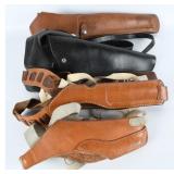 Leather Handgun Holsters w/ Bianchi Model 242