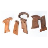 5 Target Pistol Wood Grip Components & Assemblies