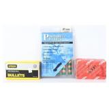 3 Pkgs Bullet Tips & Projectiles .500, .44, .50