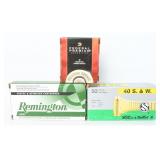 120 Rounds Federal & Mixed .40 S&W Ammunition