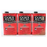 3 GOEX Cartridge Grade Black Rifle Powder 3lb