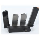 5 Handgun Magazines for Glock, AMT & Taurus