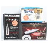 A Lot of 131 Nosler Federal and GS Bullets 7mm For