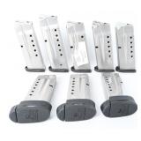 8 Smith & Wesson M&P Mags 9mm