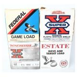 100 Rds Federal Winchester Western and 12 Ga Ammo
