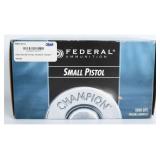 Federal Champion No. 100 Pistol Primers 1000 Count