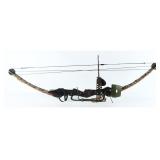 Vtg Browning Compound Hunting Bow w/ Accessories