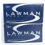 100 Rds Speer Lawman 115 Grain 9mm Luger Ammo