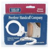 A Pair of Peerless Handcuff Company 700 Chain Link