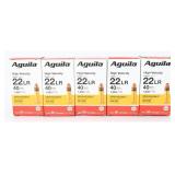 Aguila High Velocity .22 LR Ammunition 250 Rounds