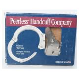Peerless 702C-6X Nickel-Plated Chain Handcuffs