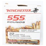 Winchester 555 Bulk Pack Rimfire Ammunition .22 LR