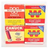 4 Winchester & C-I-L 12 Gauge Shotgun Shell Boxes