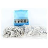 Remington .223 Nickel Plated Casings (229)