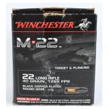 500 Rounds Mixed .22 Long Rifle Ammunition