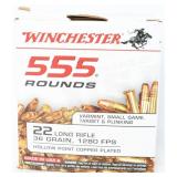 Winchester Super-X 22 Long Rifle 555 Rounds