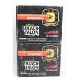 37 Rds Winchester Supreme Black Talon Ammo