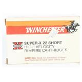500 Winchester Super-X .22 Short Ammunition