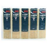 CCI .22 Short Rimfire Ammunition (500 Rounds)
