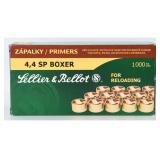 Sellier & Bellot 4,4 SP Boxer Primers Lot of 1000