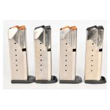 4 Smith & Wesson SW40VE Mags .40 S&W